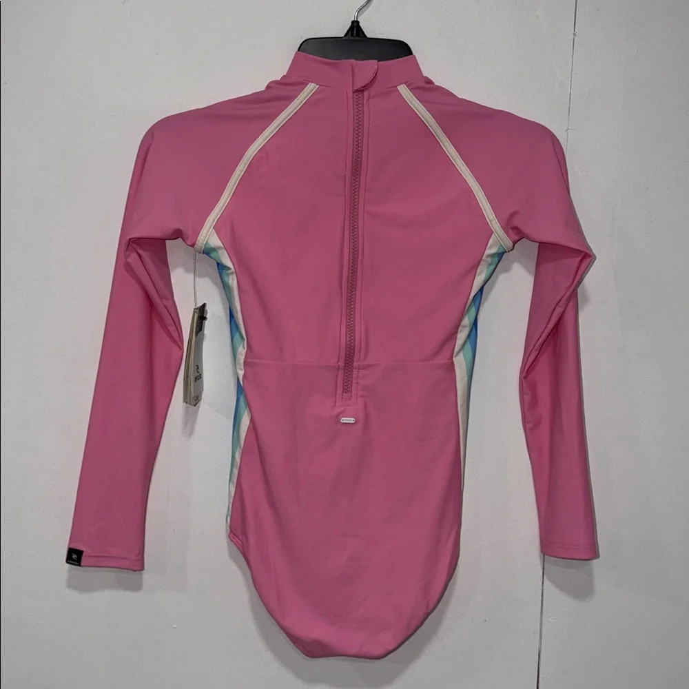 Rip Curl Kid Girls' Surf Revival Long Sleeve One Piece Surfsuit Size 12